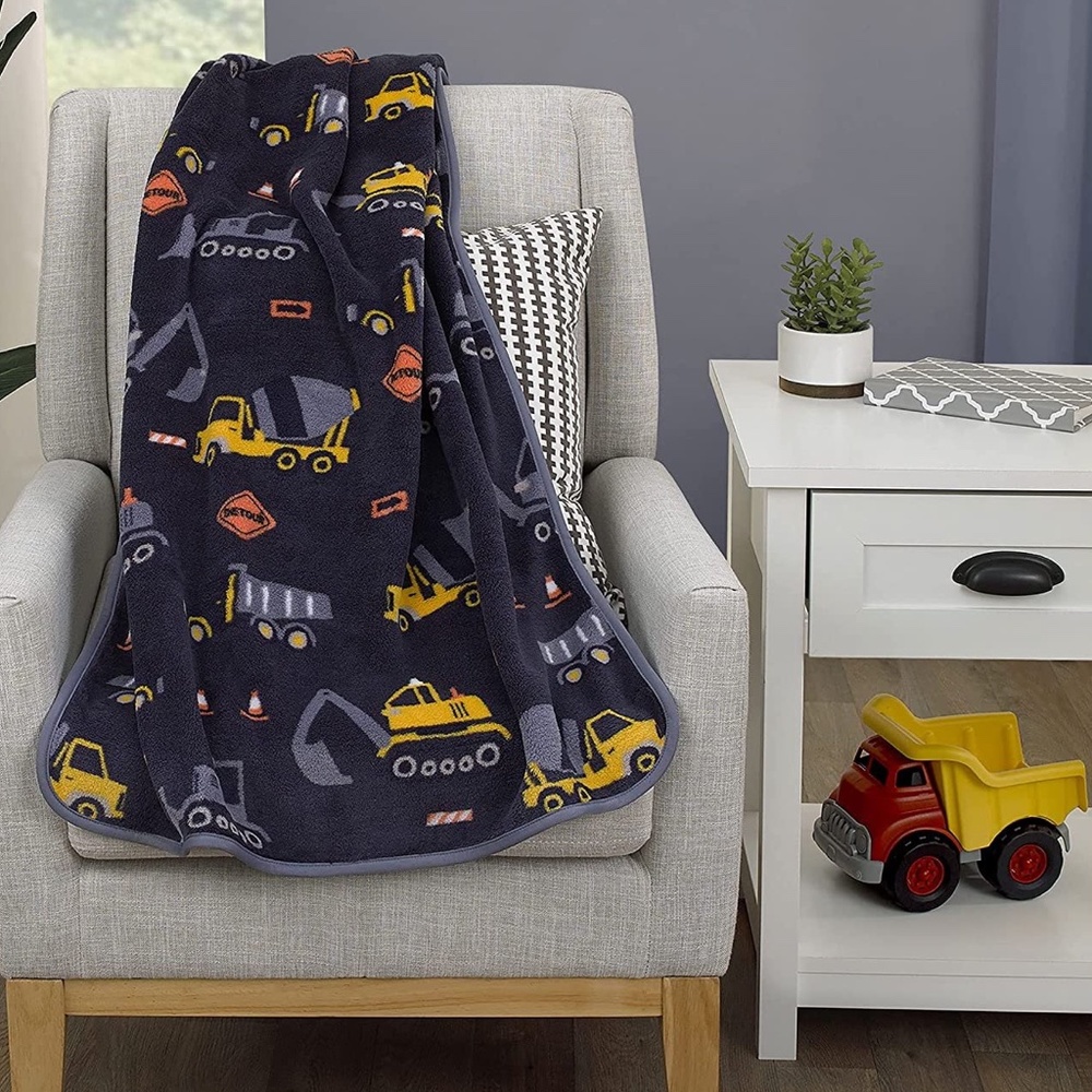 Carter's Construction Toddler Throw Blanket